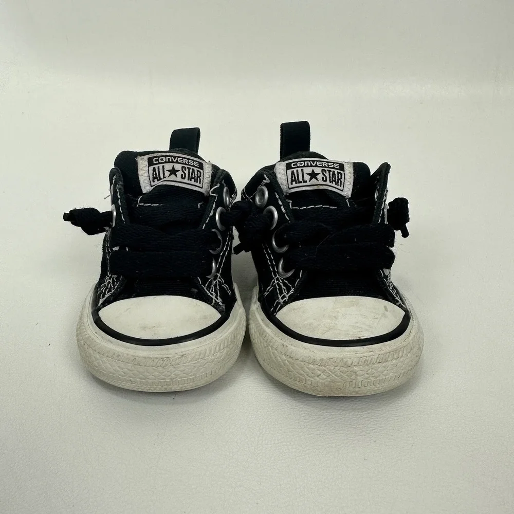 Converse Chuck Taylor All Star‎ Street Ox Toddler Shoes Size 3 Black 726090F